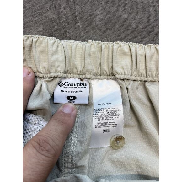Columbia PFG Mens Medium Nylon Convertible Hiking Pants zip off - Picture 2 of 5